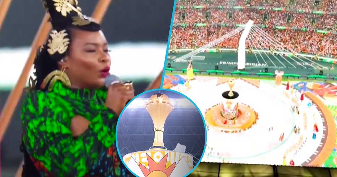 Photos as Yemi Alade performs at AFCON 2023.