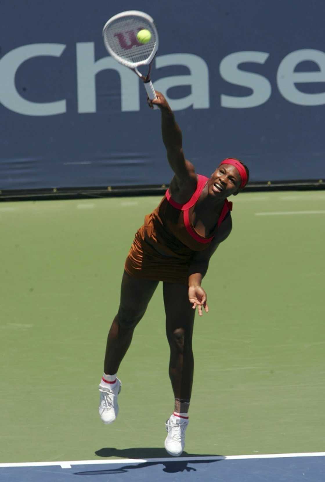 Among the companies Serena Williams has represented in ads is bank JPMorgan Chase Among the companies Serena Williams has represented in ads is bank JPMorgan Chase