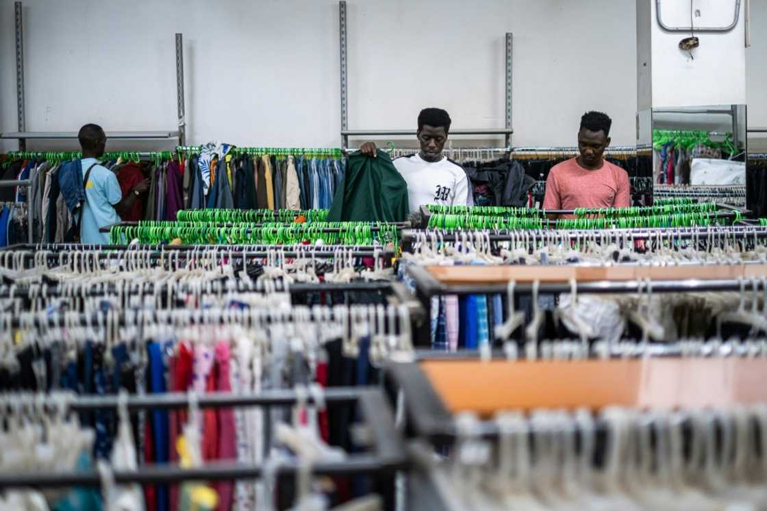 East Africa imports around an eighth of the world's used clothing