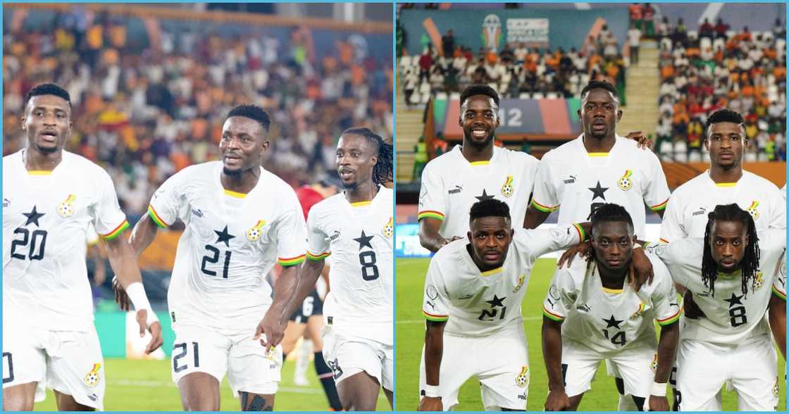Photo of Black Stars players Photo of Black Stars players