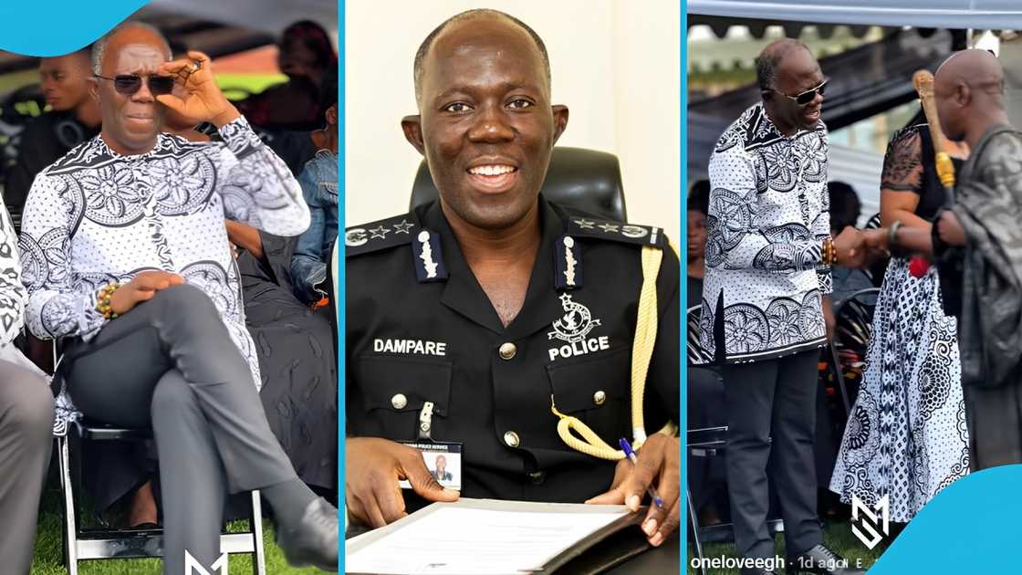 George Dampare, Former IGP, Ghana Police Service, Ashanti Region, Ghana funeral ceremony, Faustina Agyeiwaa Kodua Andoh-Kwofie, Dampare public appearance, Dampare dismissed