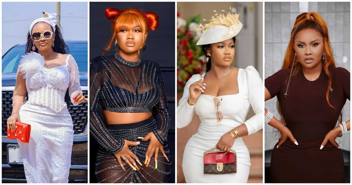 Sandra Sarfo Ababio and Nana Ama McBrown Sandra Sarfo Ababio and Nana Ama McBrown