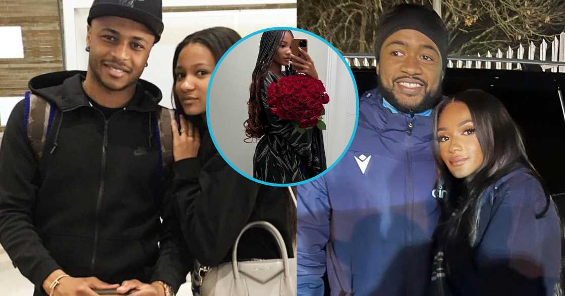 Dede Ayew, Jordan Ayew and Imani Ayew Dede Ayew, Jordan Ayew and Imani Ayew