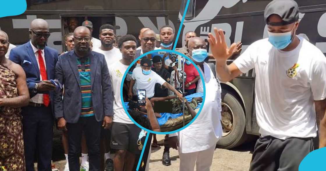 Black Stars visit KATH Black Stars visit KATH