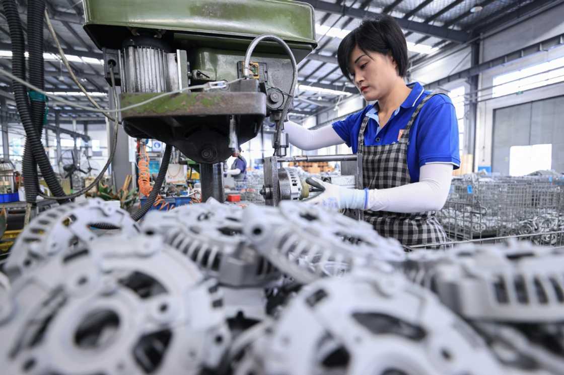 China reported better-than-expected manufacturing data for October China reported better-than-expected manufacturing data for October