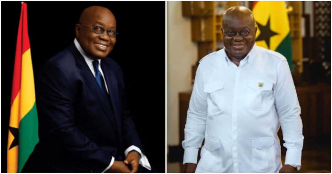 Photos of President Nana Akufo-Addo.