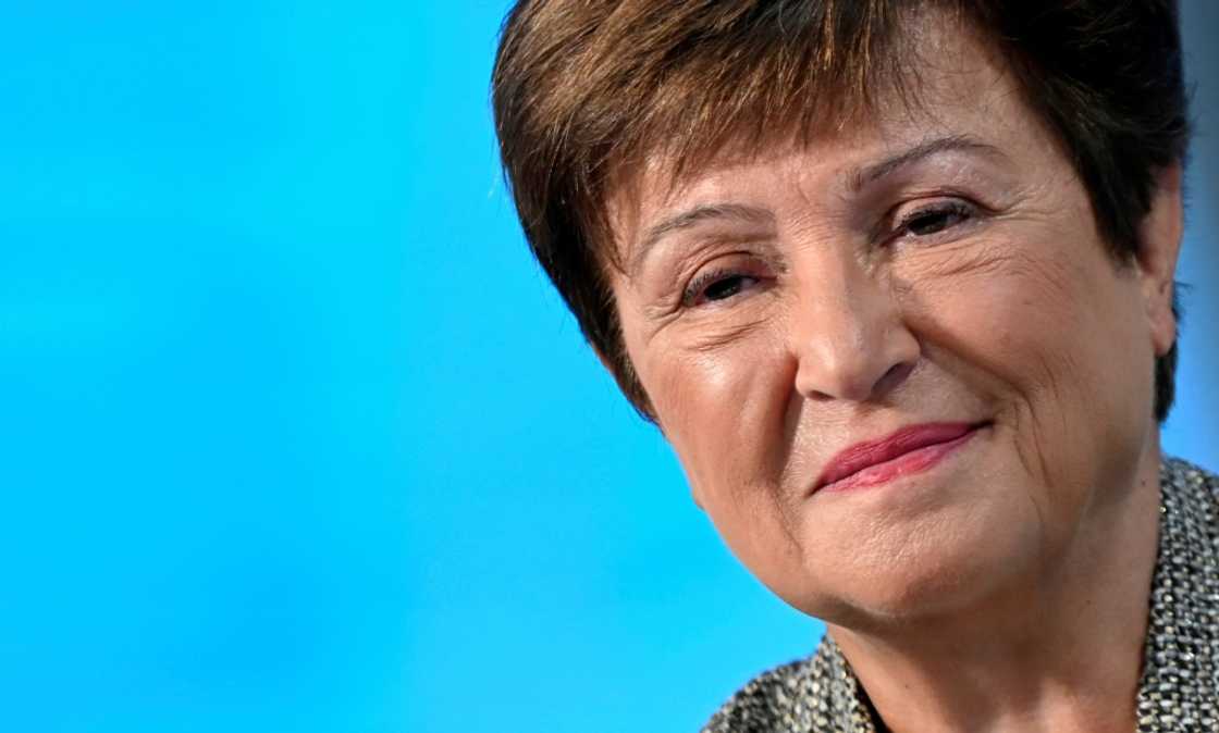 International Monetary Fund managing director Kristalina Georgieva said global growth is expected to be 'marginally stronger' than the IMF previously predicted International Monetary Fund managing director Kristalina Georgieva said global growth is expected to be 'marginally stronger' than the IMF previously predicted