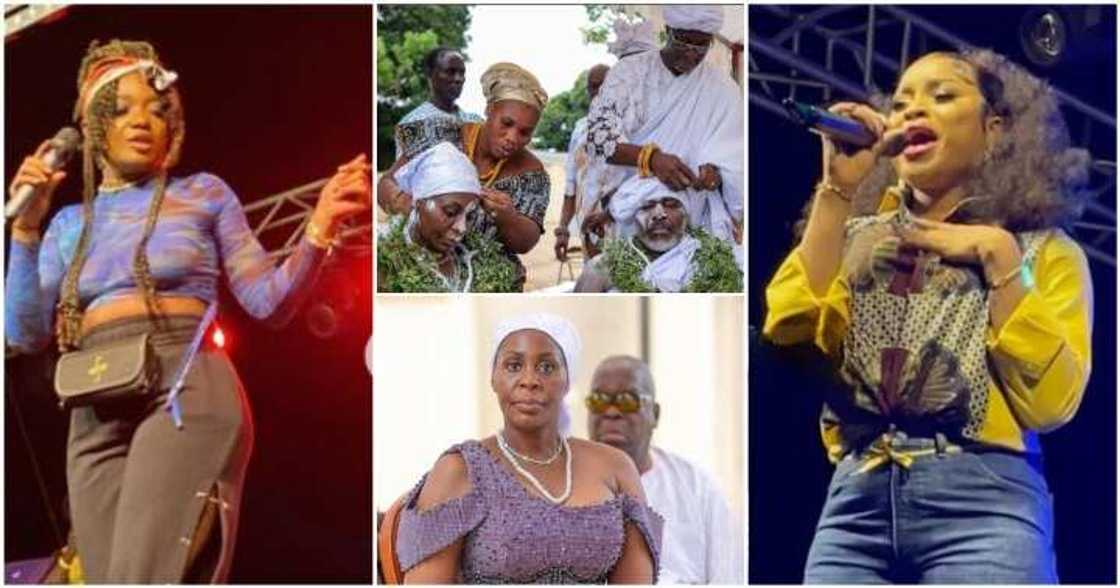 Ghanaian musicians thrill fans at Confidence Haugen's coronation concert. Ghanaian musicians thrill fans at Confidence Haugen's coronation concert.