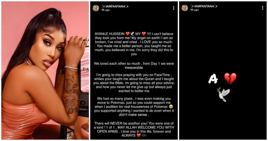 Fantana eulogises late lover Fantana eulogises late lover