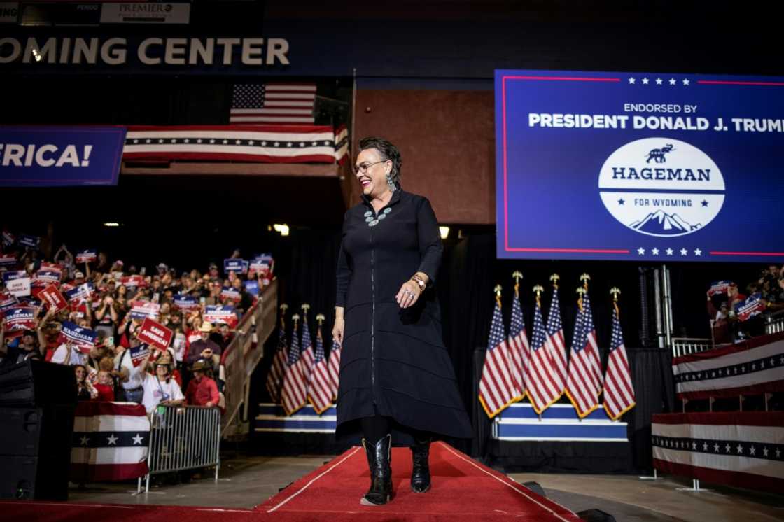 Former president Donald Trump has thrown his support behind Cheney rival candidate Harriet Hageman Former president Donald Trump has thrown his support behind Cheney rival candidate Harriet Hageman
