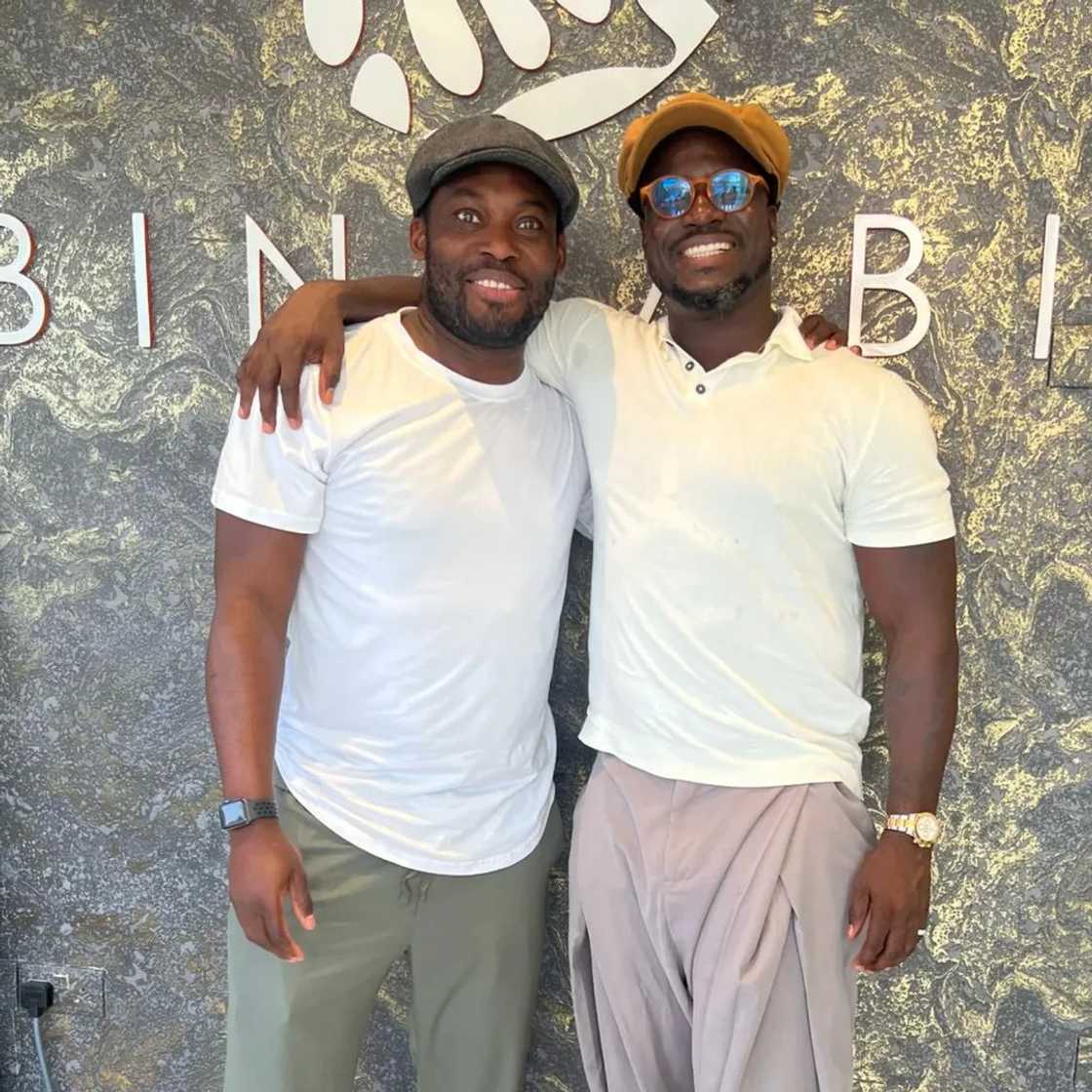 Michael Essien, Stephen Appiah, Unity Cup Michael Essien, Stephen Appiah, Unity Cup
