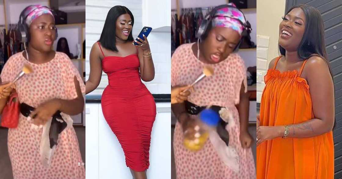 Fella Makafui: 7 Funny Videos of Medikal’s wife Proving she is a Talented Comedian Fella Makafui: 7 Funny Videos of Medikal’s wife Proving she is a Talented Comedian