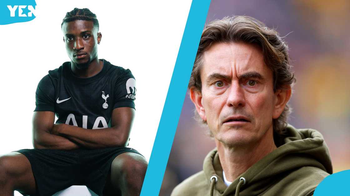 Mohammed Kudus, Thomas Frank, Premier League transfers, Tottenham, English football Mohammed Kudus, Thomas Frank, Premier League transfers, Tottenham, English football