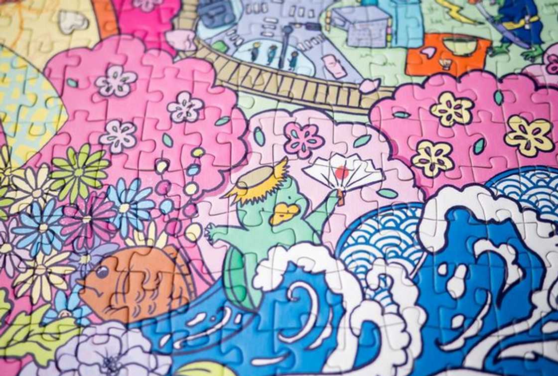 Japanese puzzles Japanese puzzles