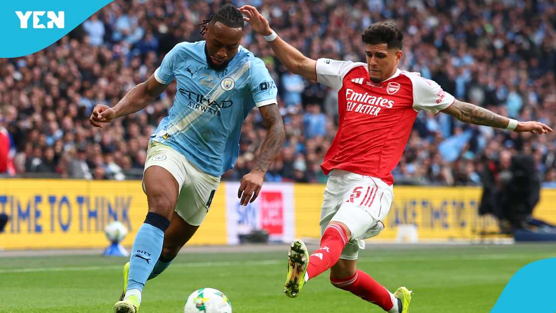 Antoine Semenyo, Man City's Carabao Cup win, Manchester City beat Arsenal, Carabao Cup final, Arsenal, Nico O'Reilly, English media ratings.