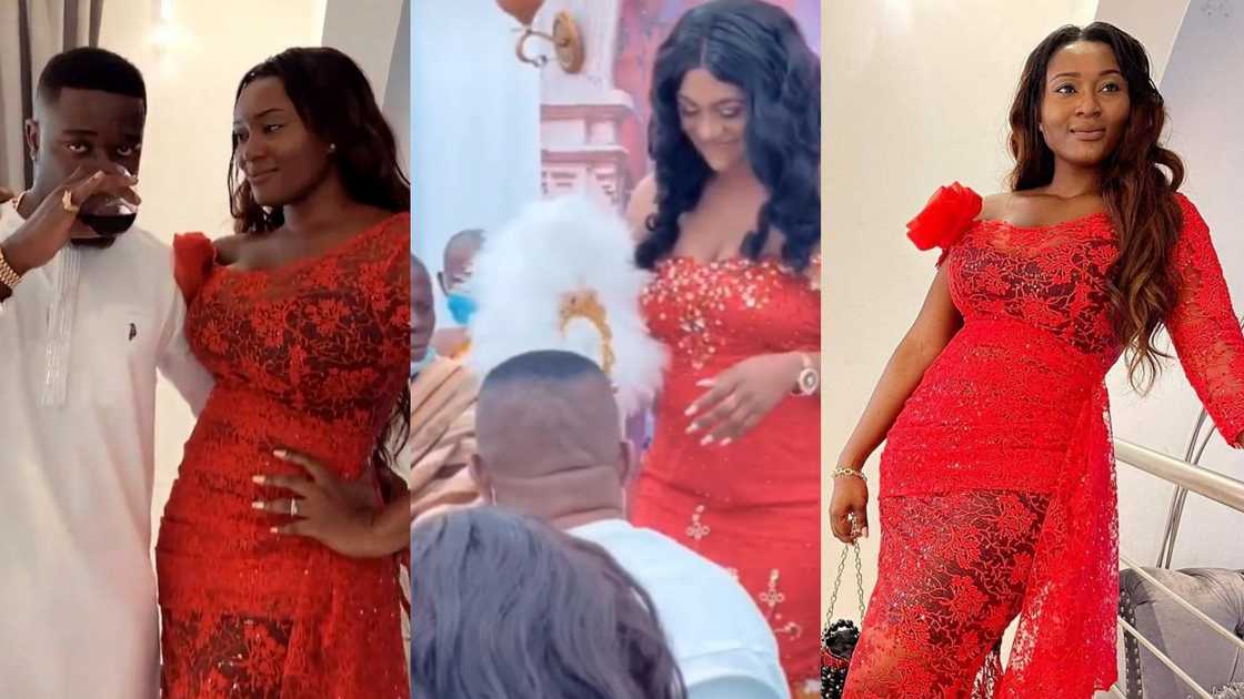 Sarkodie And His Wife Tracy Sarkcess Attend Wedding Of Rapper's Big Sister (Video)