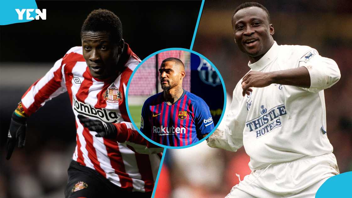 The top 5 list of Ghanaian players who should have won the UEFA Champions League featuring Asamoah Gyan, Tony Yeboah, and Kevin-Prince Boateng The top 5 list of Ghanaian players who should have won the UEFA Champions League featuring Asamoah Gyan, Tony Yeboah, and Kevin-Prince Boateng