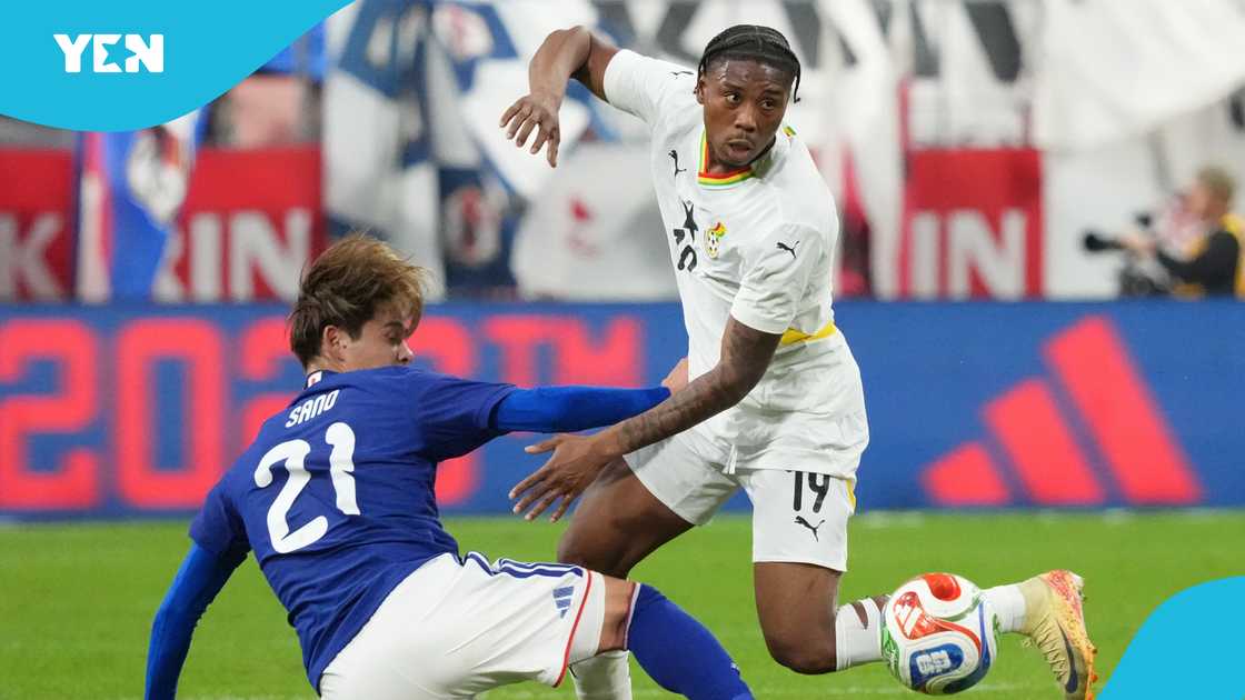 Kirin Cup Heartache: Black Stars Midfielder Abu Francis Suffers Injury in Japan Game