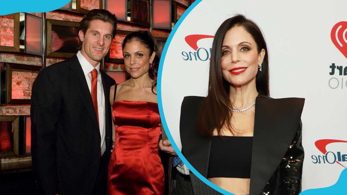 Bethenny Frankel and Jason Hoppy pose at an event (L) and Bethenny (R) at Z100's iHeartRadio Jingle Ball.