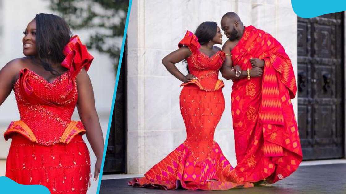 One shoulder ruffled Kente gown One shoulder ruffled Kente gown