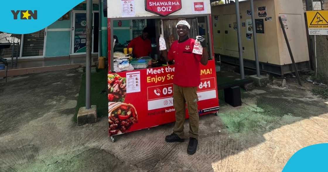 First class graduate, KNUST, shawarma vendor, statistics graduate, graduate of statistics First class graduate, KNUST, shawarma vendor, statistics graduate, graduate of statistics