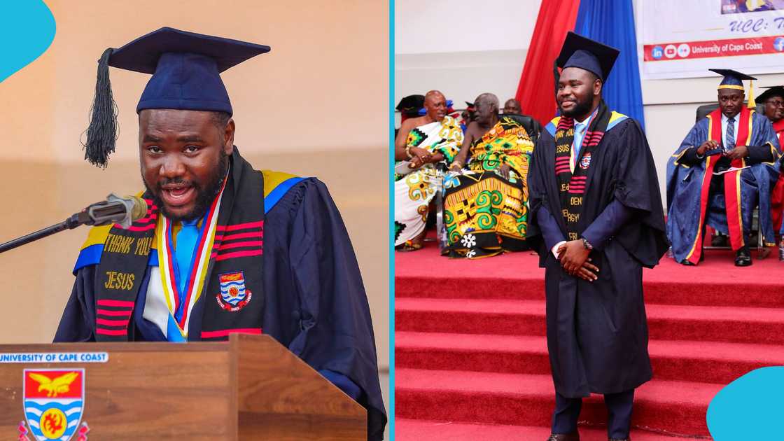 Dennis Frimpong Agyapong, UCC, OWASS, overall best graduating student, valedictorian, Kronum