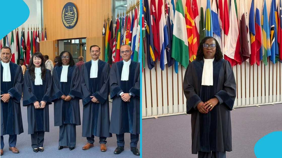 sylvia ama adusu, itlos judge, first african woman judge itlos, international tribunal for the law of the sea, ghanaian woman itlos, dr sylvia adusu sworn in