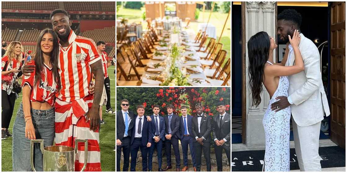 Iñaki Williams and his longtime girlfriend Patricia Morales Iñaki Williams and his longtime girlfriend Patricia Morales