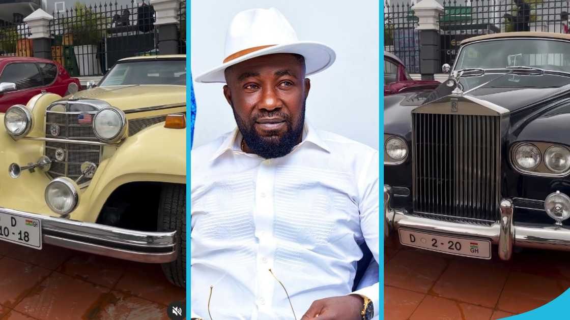 Dr Osei Kwame Despite, Dr Osei Kwame Despite's cars, Vintage cars, Despite's vintage cars, Despite's mother-in-law's thanksgiving service, Despite's late mother-in-law