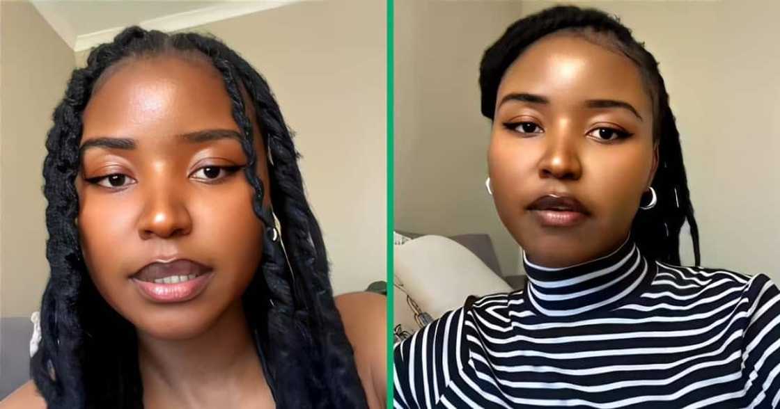 A TikTok video shows a woman expressing why DNA testing should be made mandatory. A TikTok video shows a woman expressing why DNA testing should be made mandatory.