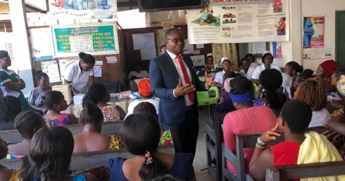 The story of how a Ghanaian man became a humanitarian after being a truck pusher The story of how a Ghanaian man became a humanitarian after being a truck pusher