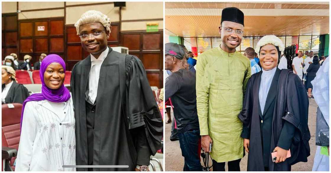 Ghanaian man and his little sister get called to the Ghana Bar 2 years apart Ghanaian man and his little sister get called to the Ghana Bar 2 years apart