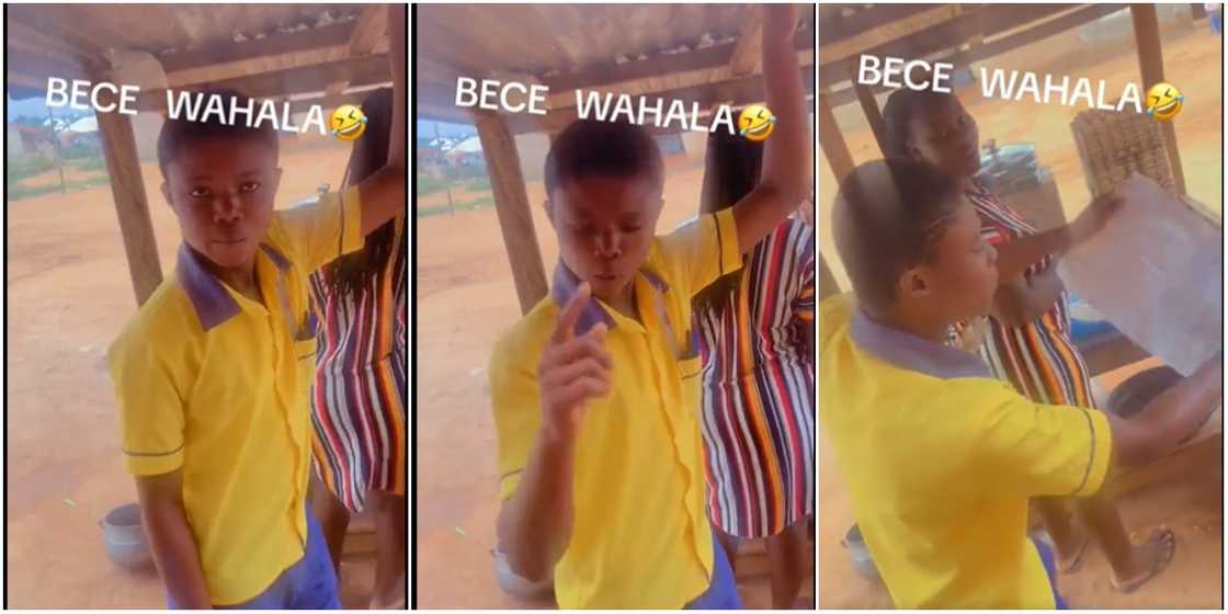 BECE student who answered only one question BECE student who answered only one question