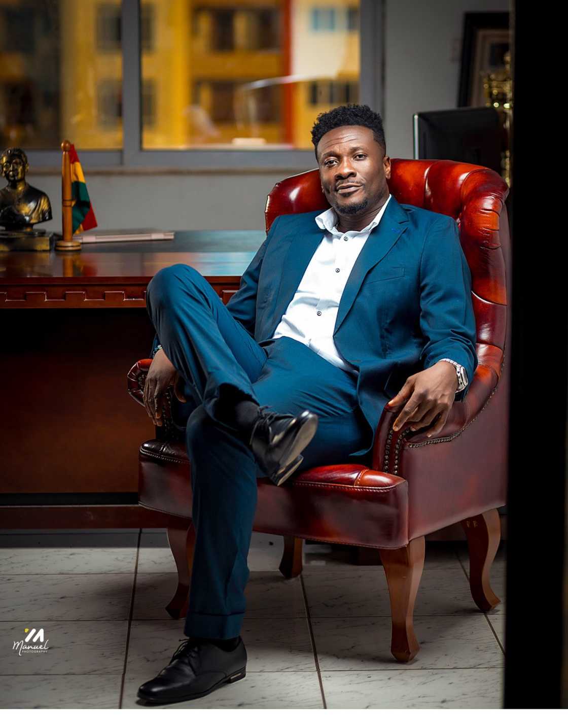 Asamoah Gyan marked his 38th birthday on November 22, 2024 in a grand style Asamoah Gyan marked his 38th birthday on November 22, 2024 in a grand style