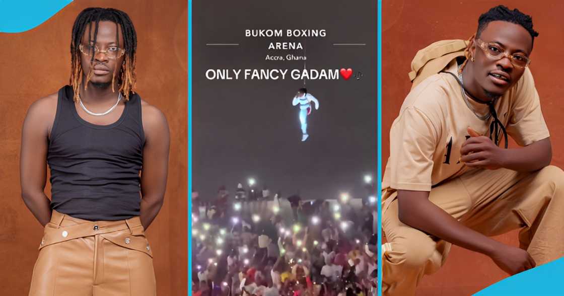 Fancy Gadam, Maccasio, Tamale, Chris Brown, Asake, Bukom Boxing Arena