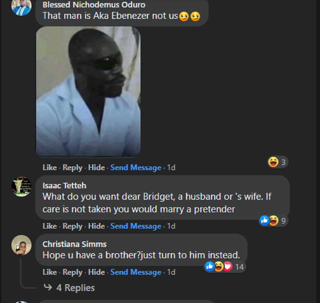 Ghanaian men comment on Bridget Otoo's revelation that she wants a man who can cook and clean Ghanaian men comment on Bridget Otoo's revelation that she wants a man who can cook and clean