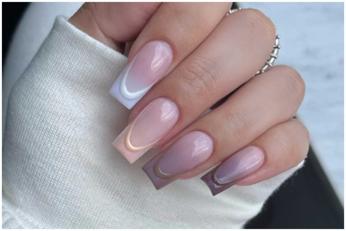 Autumn ombre nails Autumn ombre nails