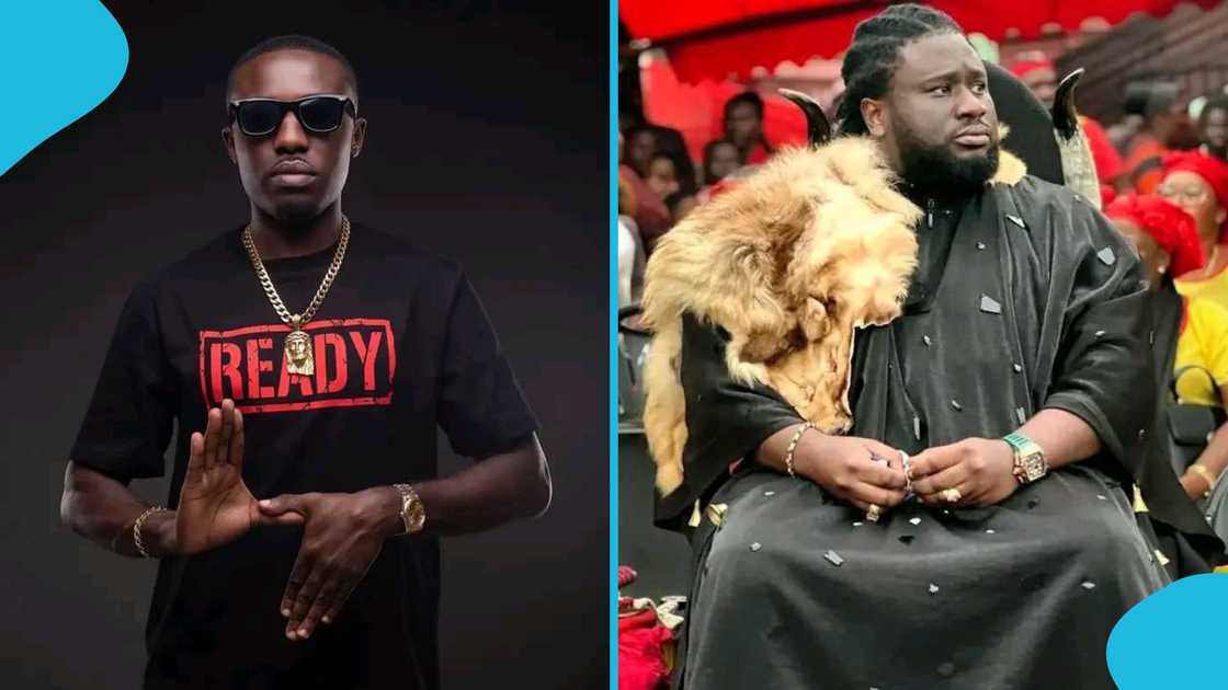 Criss Waddle, Ajagurajah, dark prophecy, Ghanaian artist, spiritualist, social media reactions, Bishop Kwabena Asiamah