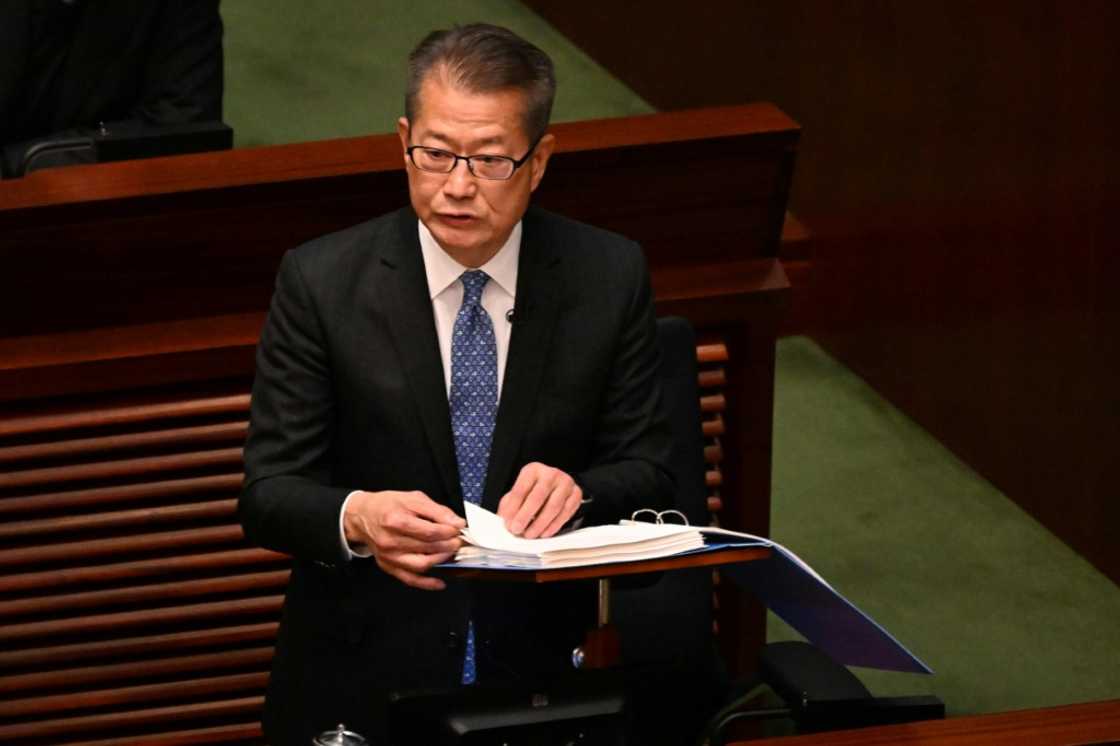 Hong Kong Financial Secretary Paul Chan announced public spending cust as he looks to end a string of deficits Hong Kong Financial Secretary Paul Chan announced public spending cust as he looks to end a string of deficits