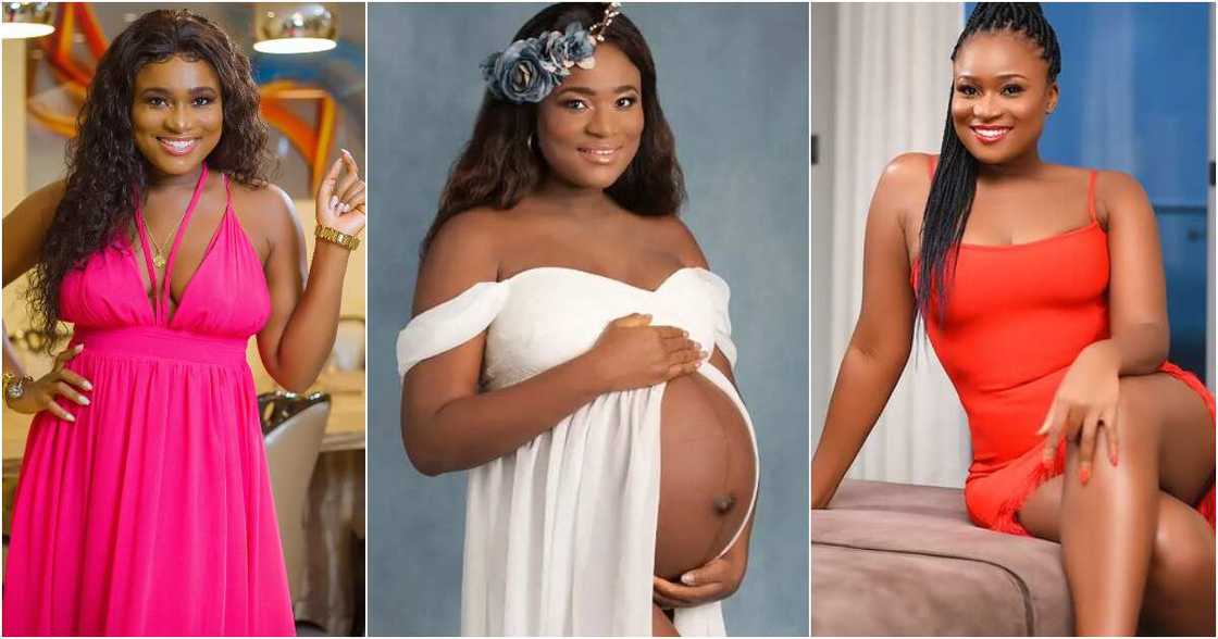 Ghanaian actress,Christabel Ekeh shares maternity pictures Ghanaian actress,Christabel Ekeh shares maternity pictures
