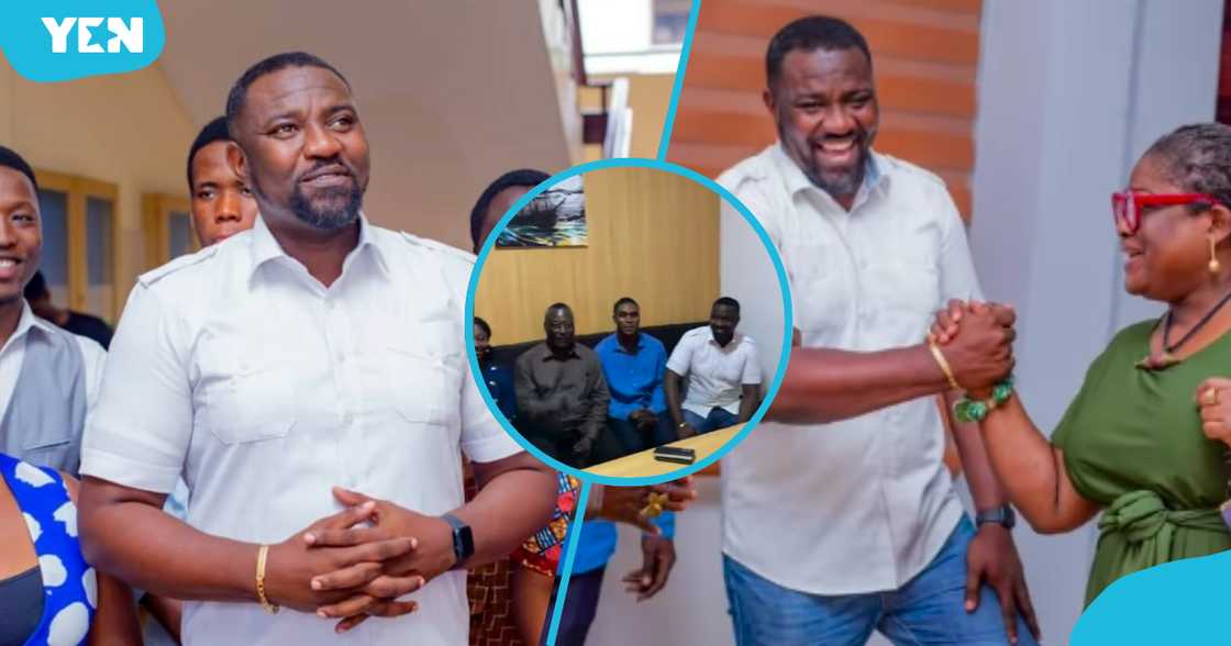 John Dumelo renovates the Reading Room at the University of Ghana's Limann Hall. John Dumelo renovates the Reading Room at the University of Ghana's Limann Hall.
