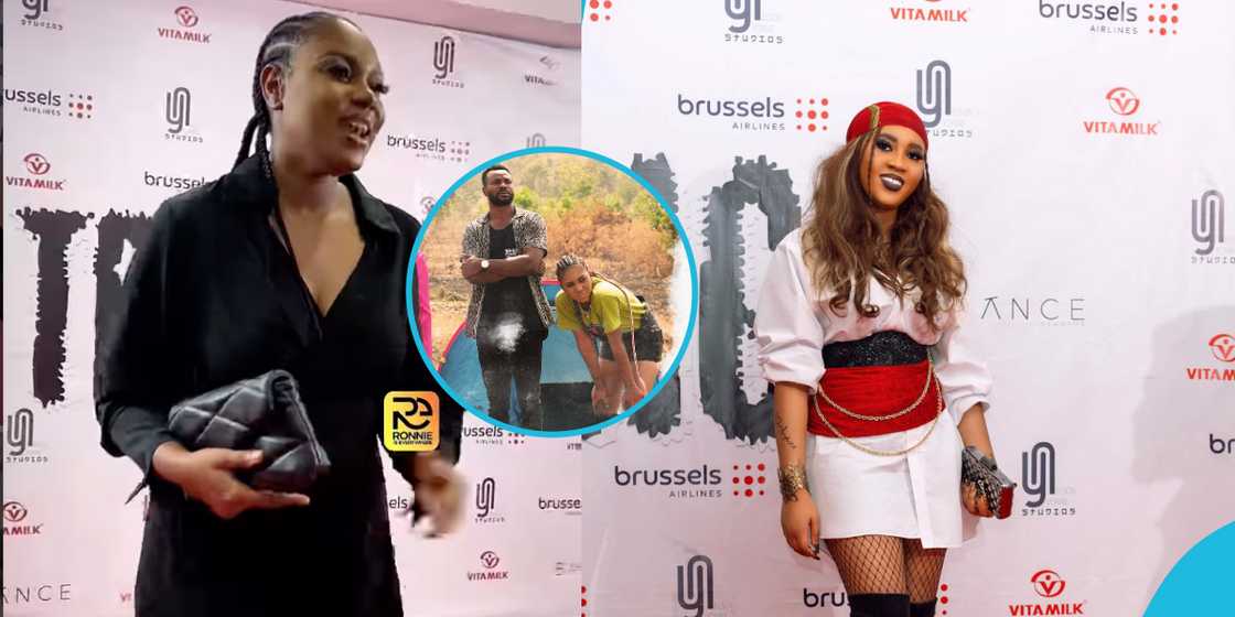 Yvonne Nelson and Jackline Mensah Yvonne Nelson and Jackline Mensah