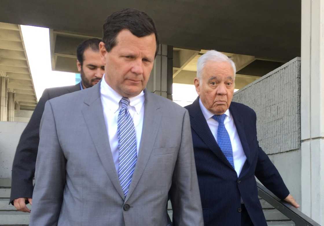 Former Bolivian president (1993-1997 and 2002-2003) Gonzalo Sanchez de Lozada (R) fled to the United States after deadly protests over his plans to export natural gas Former Bolivian president (1993-1997 and 2002-2003) Gonzalo Sanchez de Lozada (R) fled to the United States after deadly protests over his plans to export natural gas