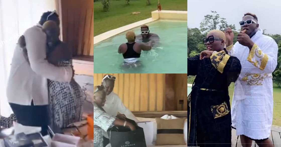 Fella Makafui Surprises Medikal With Expensive Gifts And A Getaway On His 27th Birthday