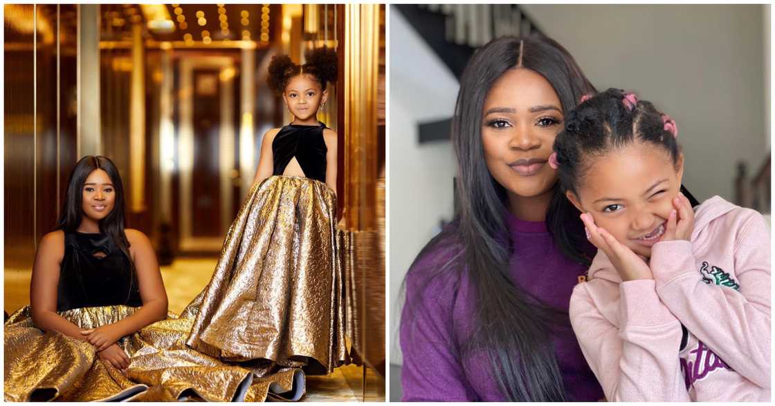 Kafui Danku And Daughter Baby Lorde Dazzle In Beautiful Photos