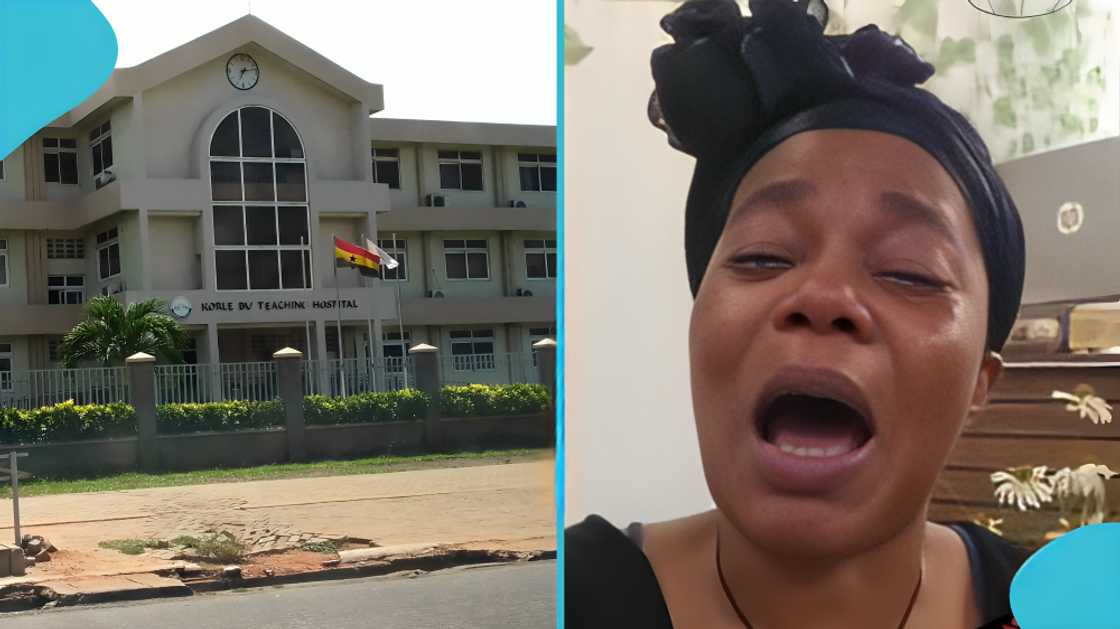 Korle Bu Teaching Hospital, Mzbel hospital statement, KBTH, patient care concerns, emergency patient admission, investigation hospital incident, no bed syndrome, hospital bed availability, Ghana health news, Mzbel relative die