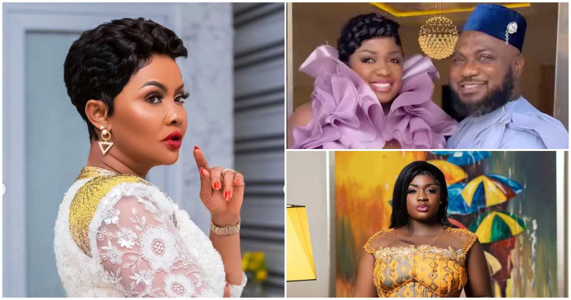 Nana Ama McBrown, Tracey Boakye and Frank Badu Ntiamoah Nana Ama McBrown, Tracey Boakye and Frank Badu Ntiamoah