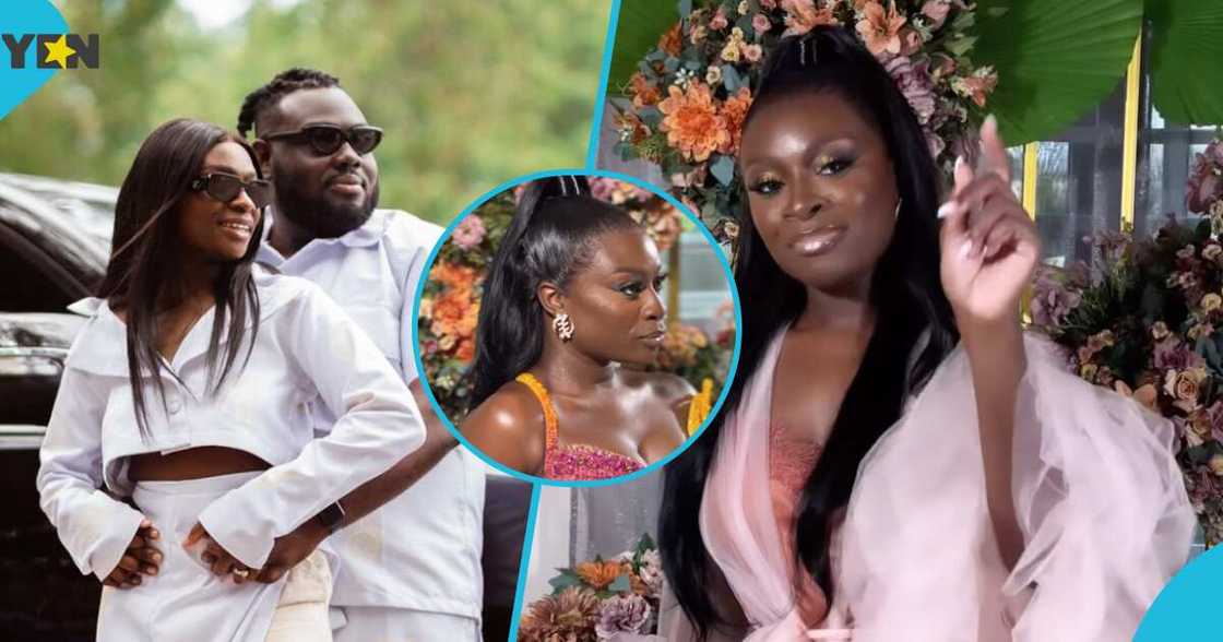 Ghanaian bride Chloe and her partner Ghanaian bride Chloe and her partner