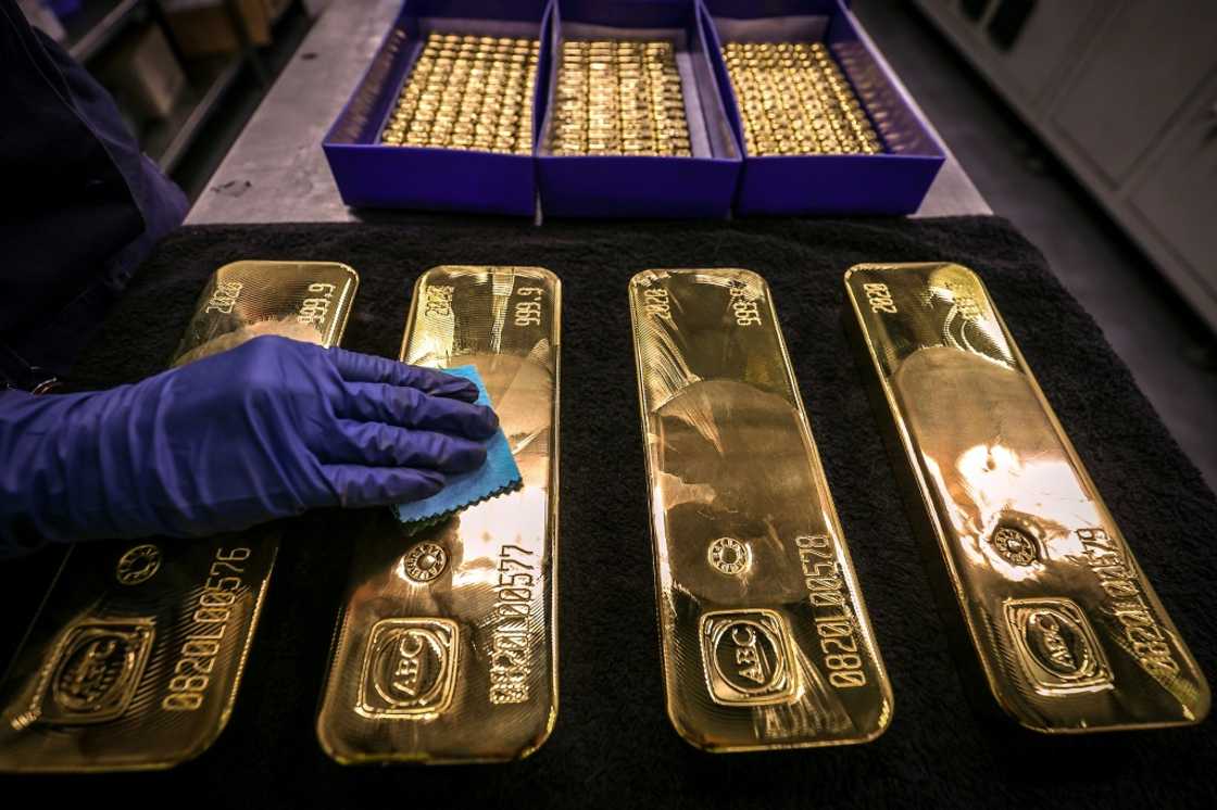 Gold prices have hit a record high and are just short of the $4,000 mark Gold prices have hit a record high and are just short of the $4,000 mark