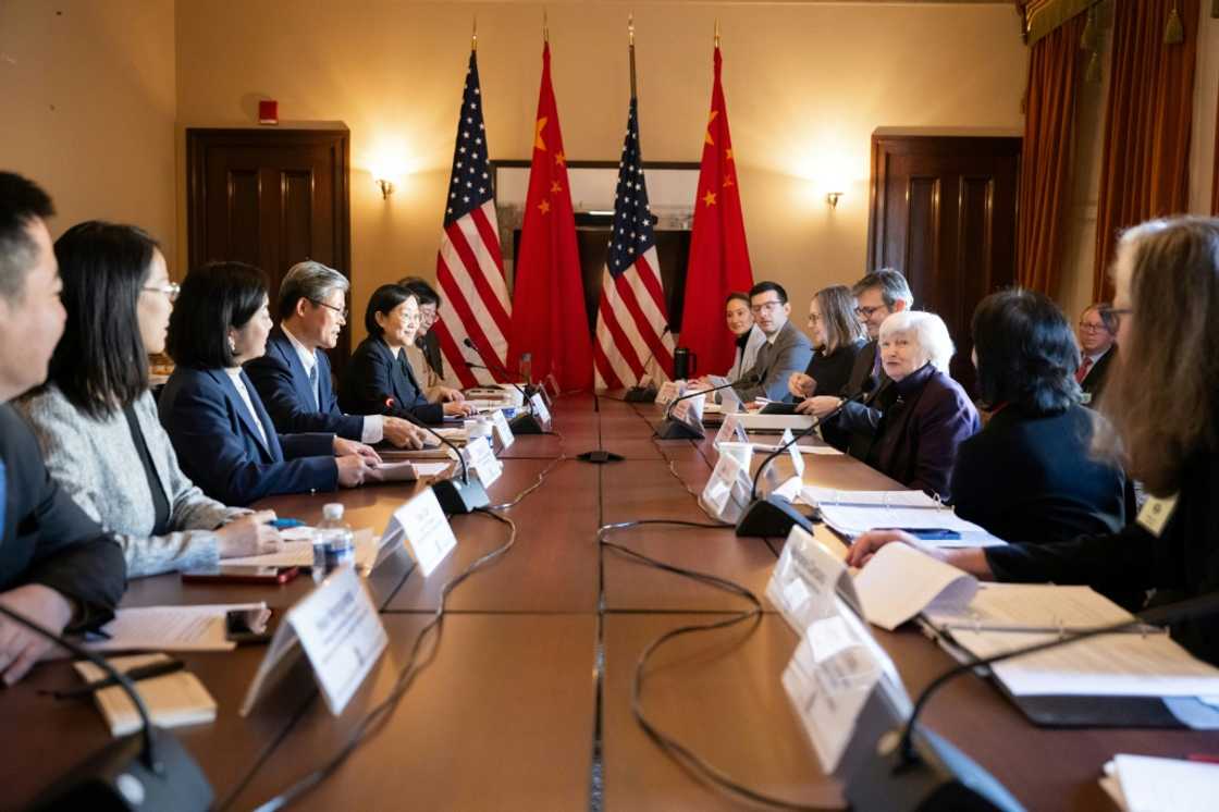 US officials are set to meet their Chinese counterparts soon, before President-elect Donald Trump returns to the White House